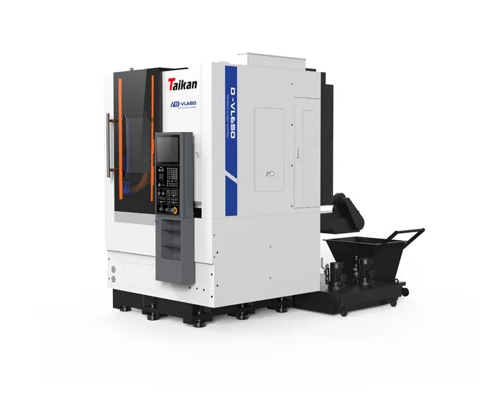 Torno vertical CNC de alta precisión