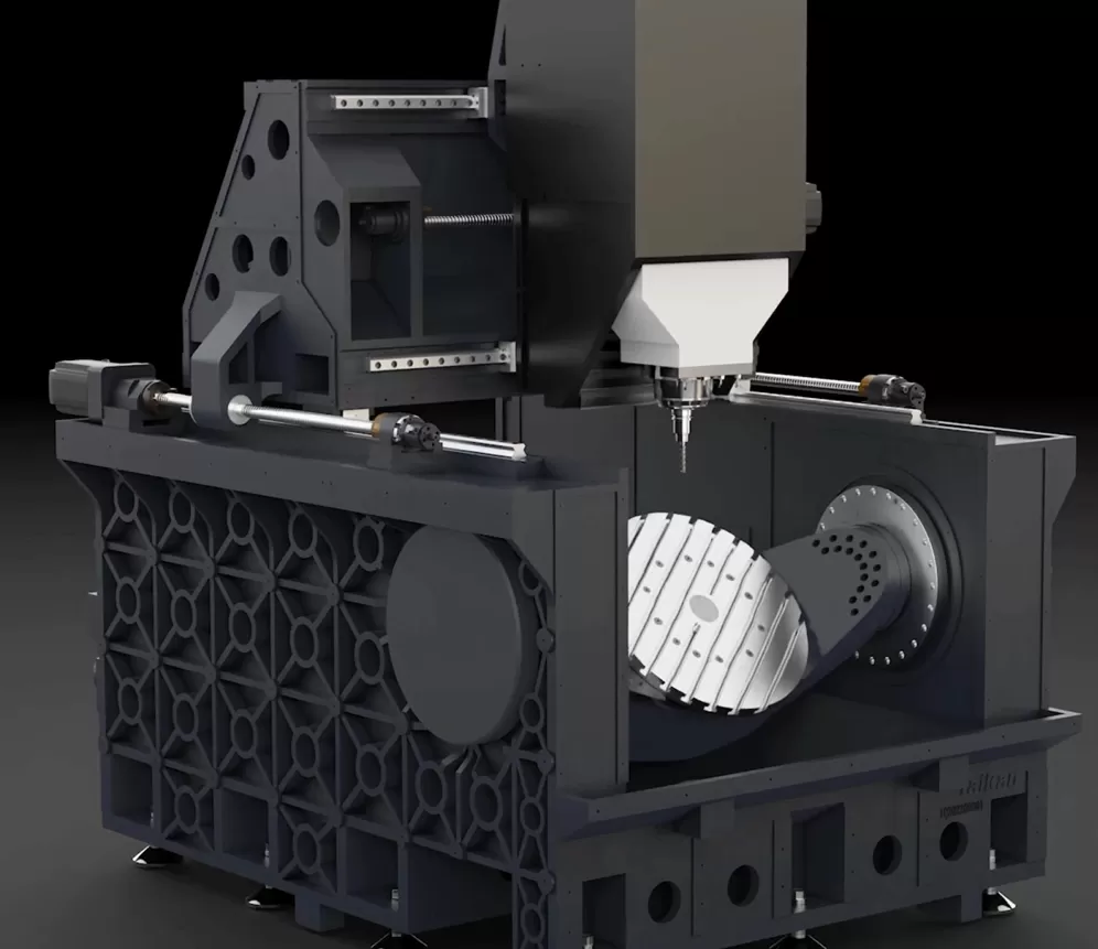 Configuración de máquina de 5 ejes