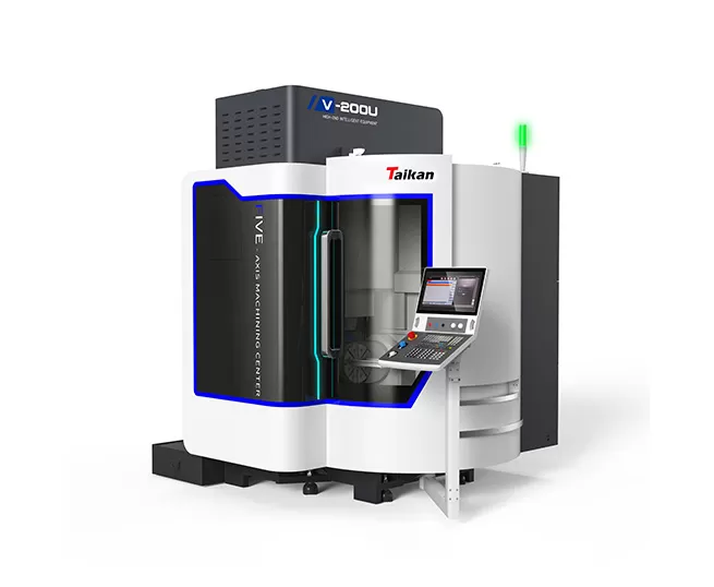 Centro de mecanizado vertical de 5 ejes Taikan V-200U: Diseñado para la precisión de piezas complejas.