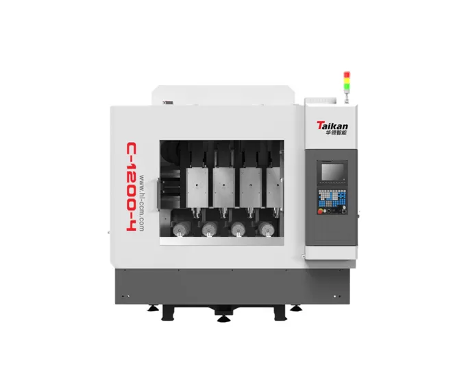 Centro C-1200-4 grabado de precisión de alta velocidad Multi-Head