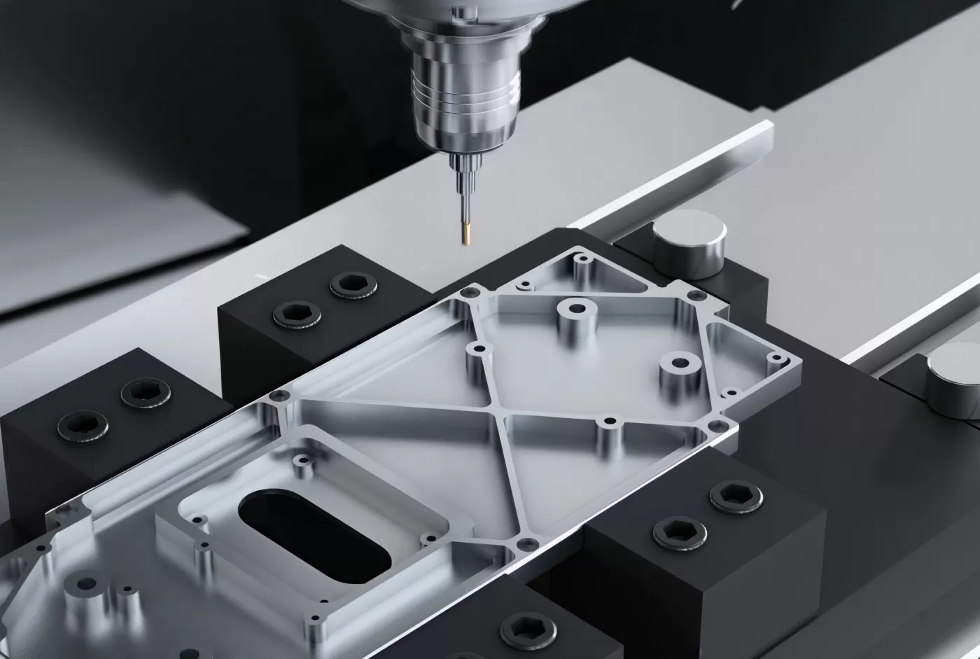 Semiacabado de componentes de robot