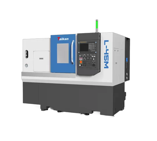 Torno L-45M de torneado horizontal (fresado) CNC de alta precisión