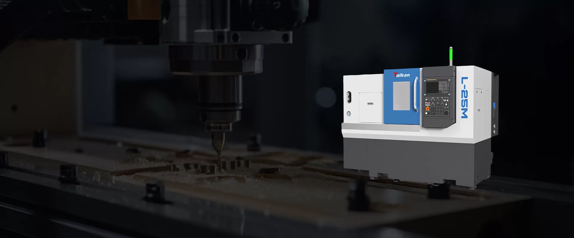 Torno compuesto de torneado horizontal (fresado) CNC serie L-M